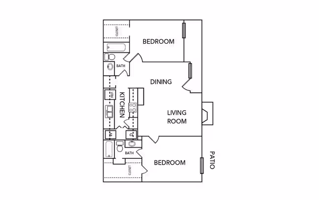 Unit 2105 2018 floor plan